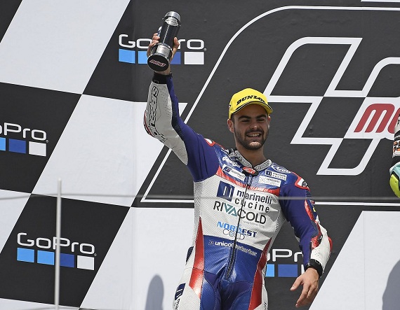 Gran Premio di Germania: terzo podio consecutivo per Romano Fenati sul circuito del Sachsenring